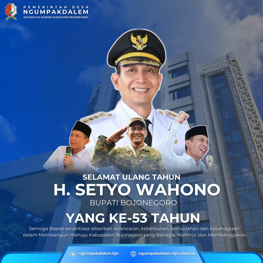 Hari Ulang Tahun ke-53 Bupati Kabupaten Bojonegoro